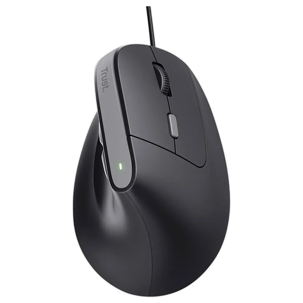 Ergonomische muis BAYO II bedraad - Zwart