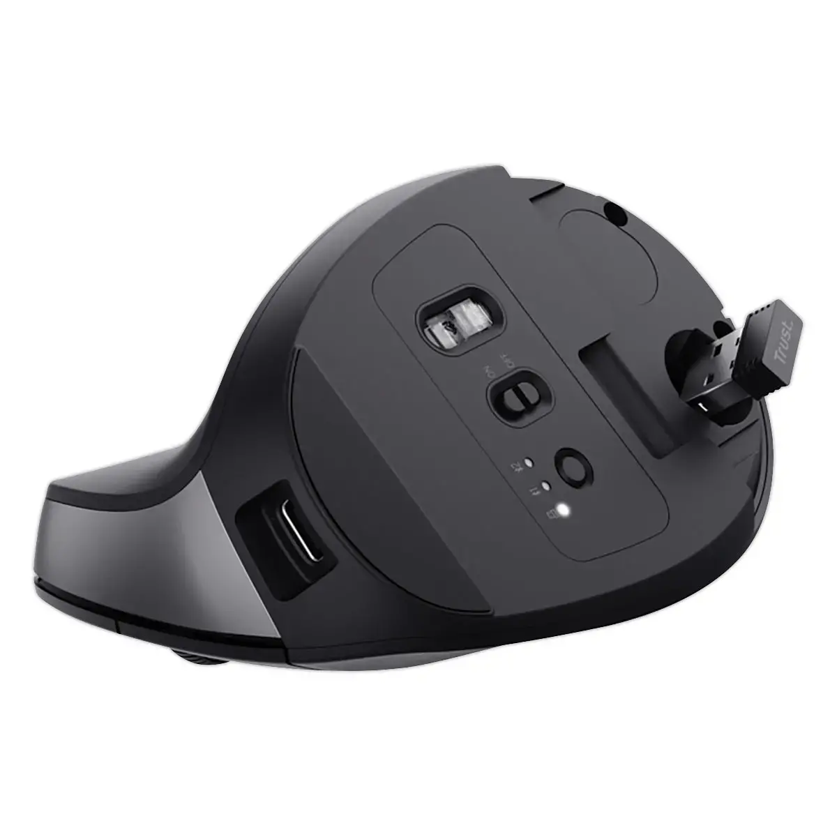 Ergonomische draadloze muis BAYO+ - Zwart