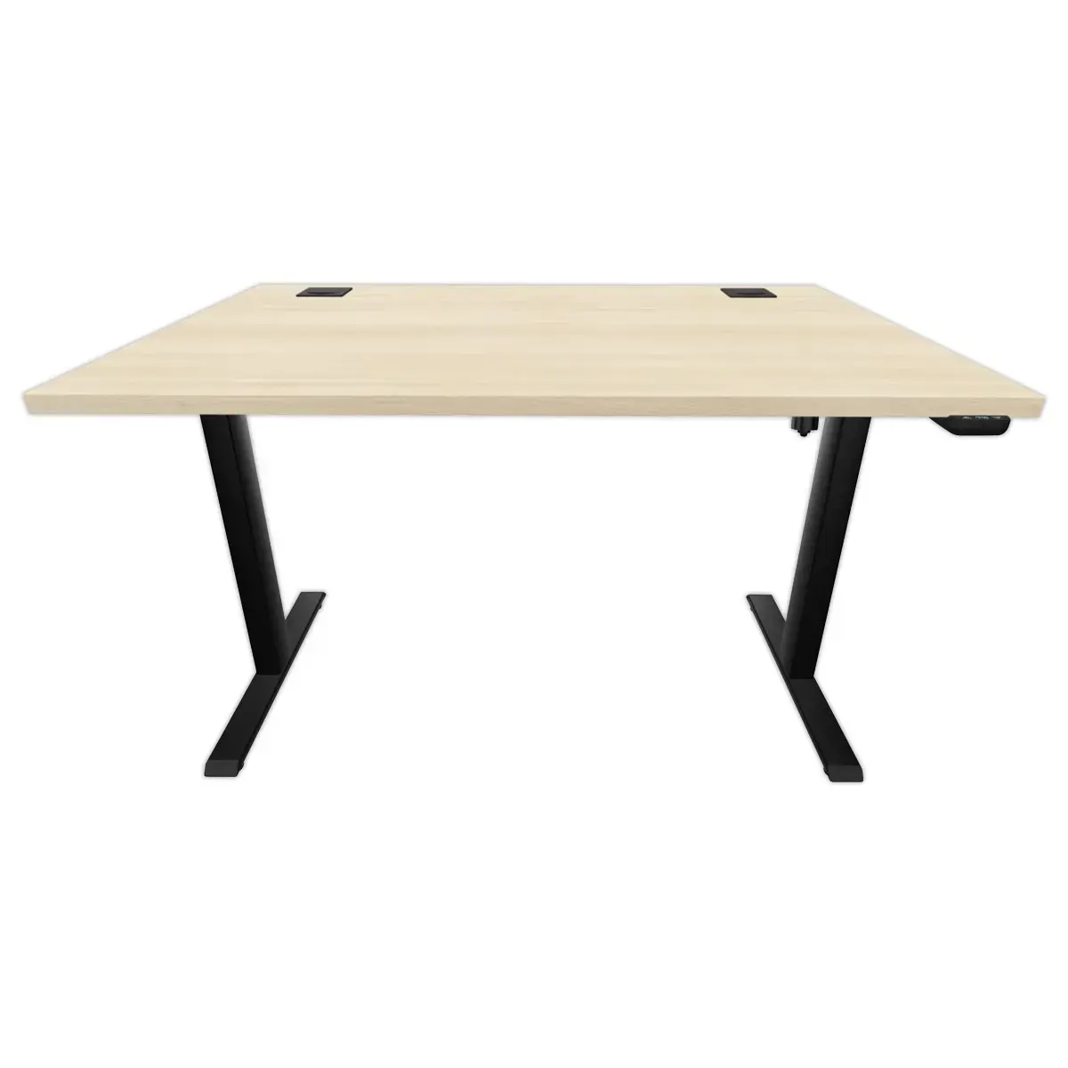 BUREAU ECO ELEKTRISCH ACACIA/ZWART MONTE 120X 60 CM 