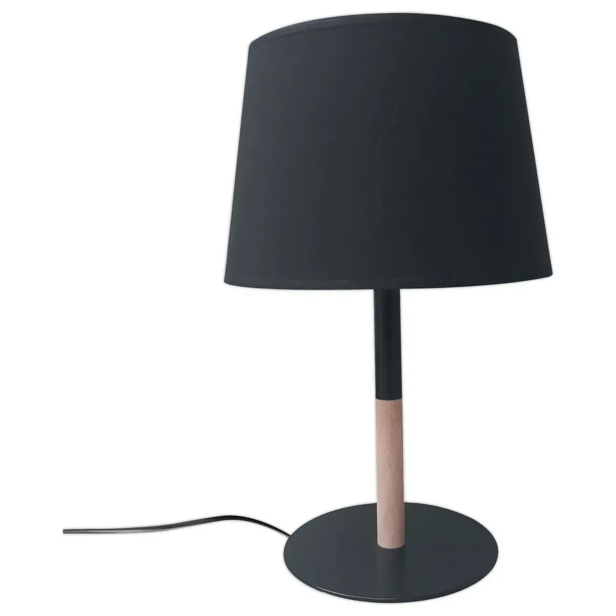 E27 MIKADO zwarte lamp