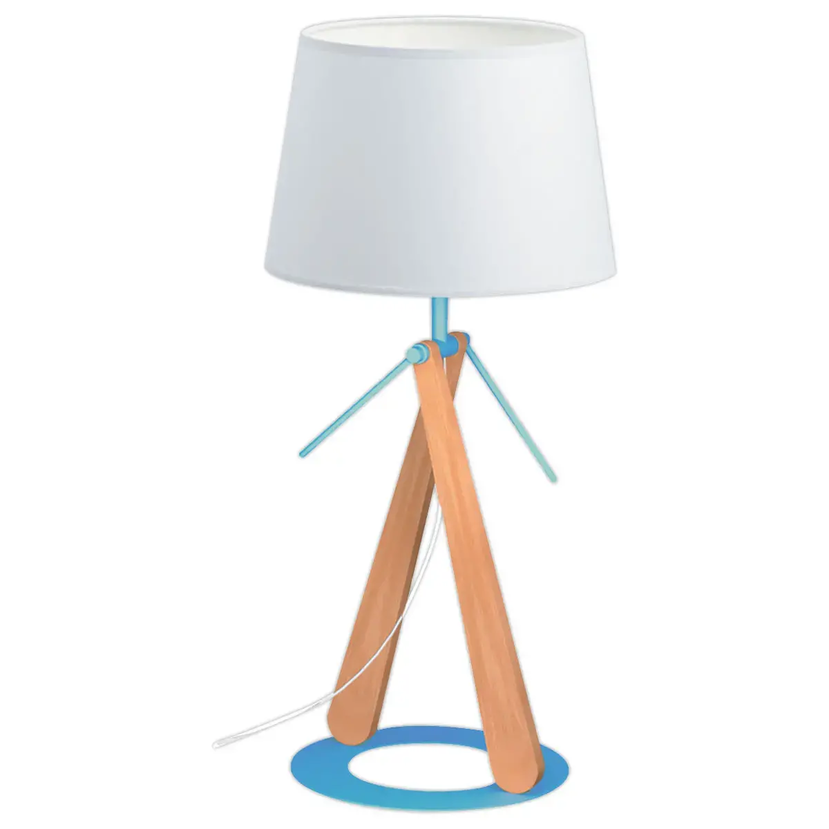 ZAZOU blauwe E27 lamp