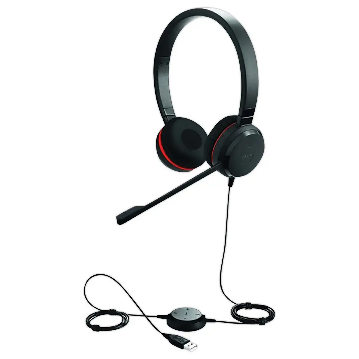 Bedrade headset JABRA - Evolve 30 II UCUSB-A - 2 oortjes 