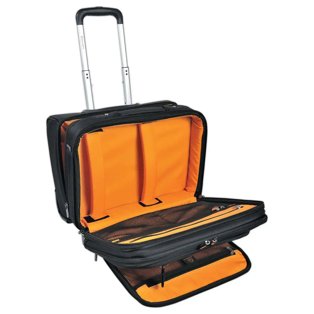 Exatrolley - business koffer Exactive - Zwart 