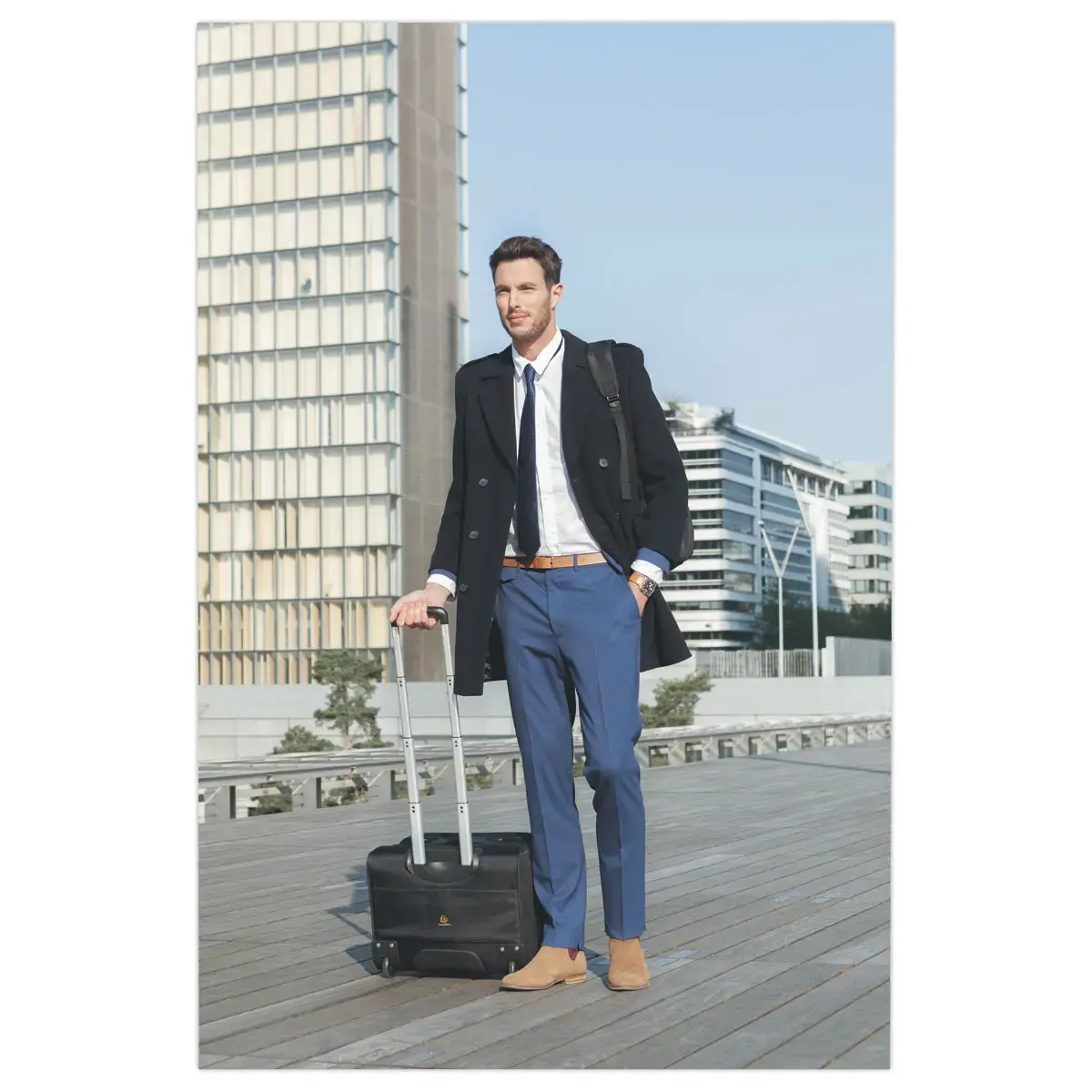 Exatrolley - business koffer Exactive - Zwart 