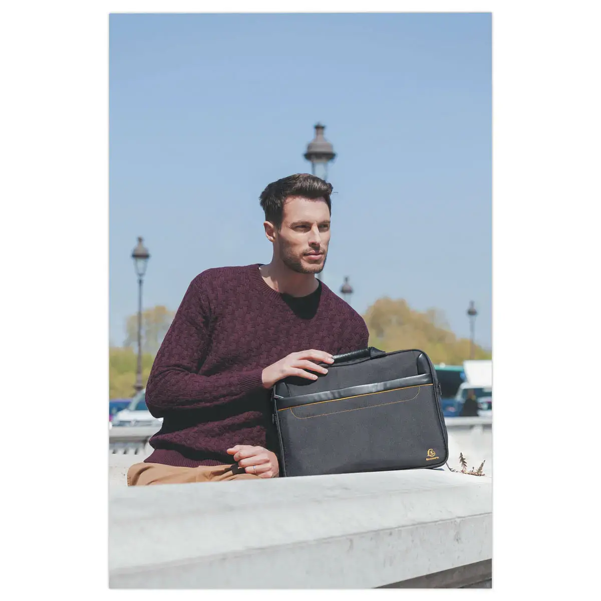Exactive laptop tas 15,6" - Zwart 