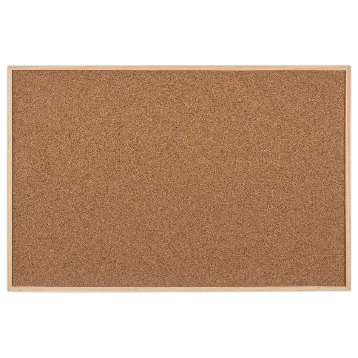 Kurkbord houten frame 60 x 90 cm