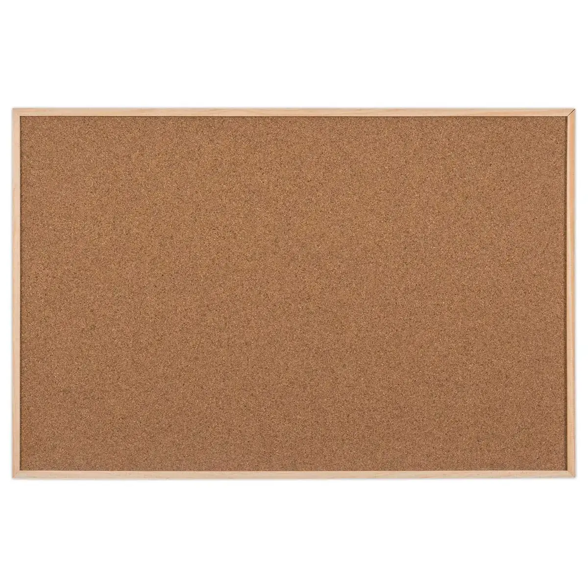 Kurkbord houten frame 90 x 120 cm 