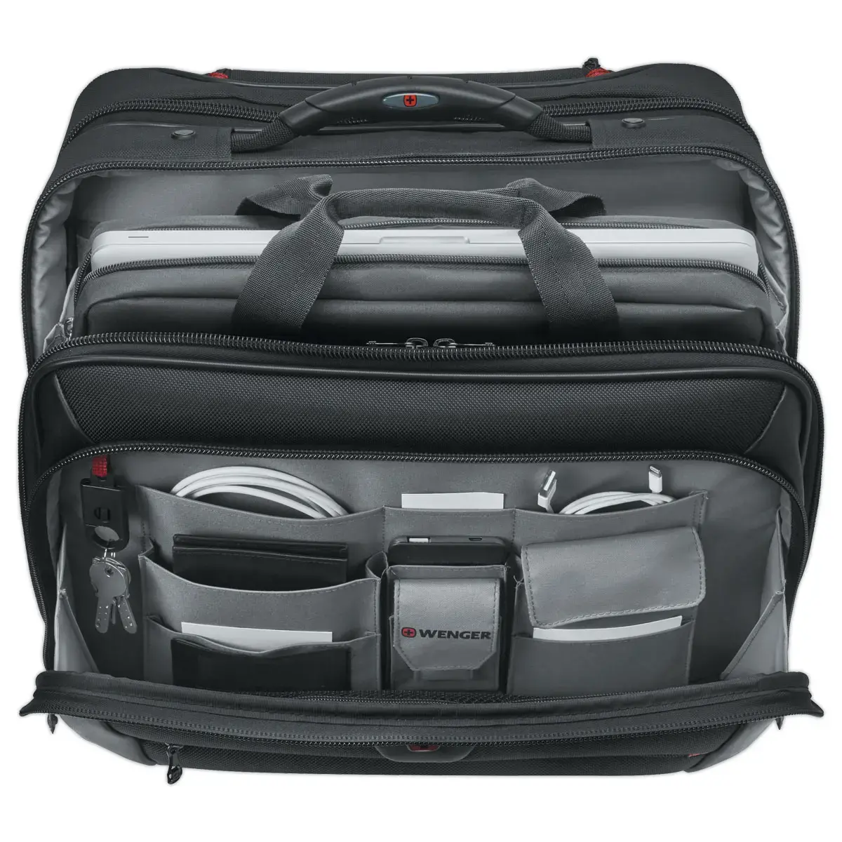 Trolley set 17" en laptoptas 15,4" 