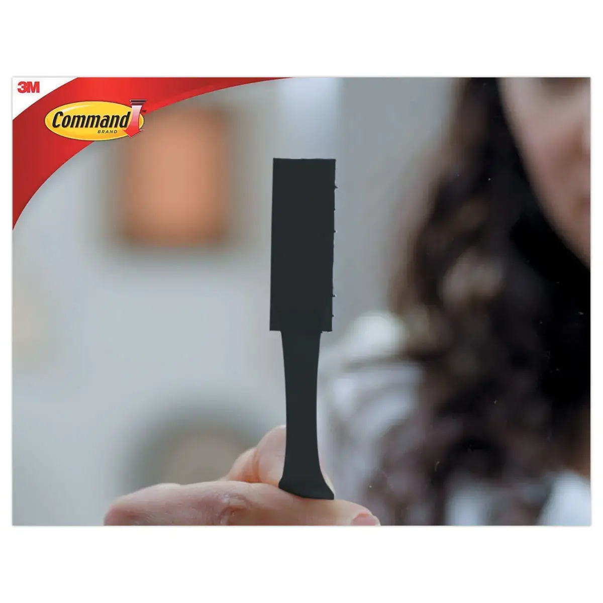 Command™ haakstrips voor schilderijen - Zwart