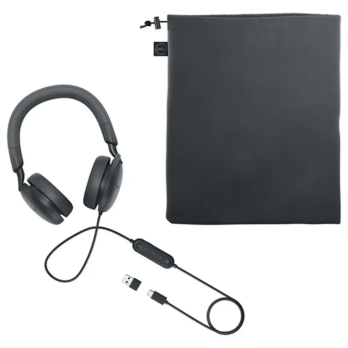 Dell Pro WH5024 bedrade noise-cancelling koptelefoon