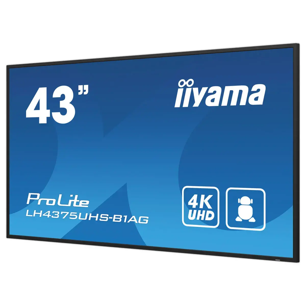 Monitor/beeldscherm 43"IIYAMA LH4360UHS-B2AG+vaste muurbeugel/wandhoud