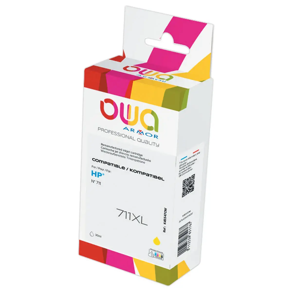 Compatibele HP 711 gele OWA cartridge