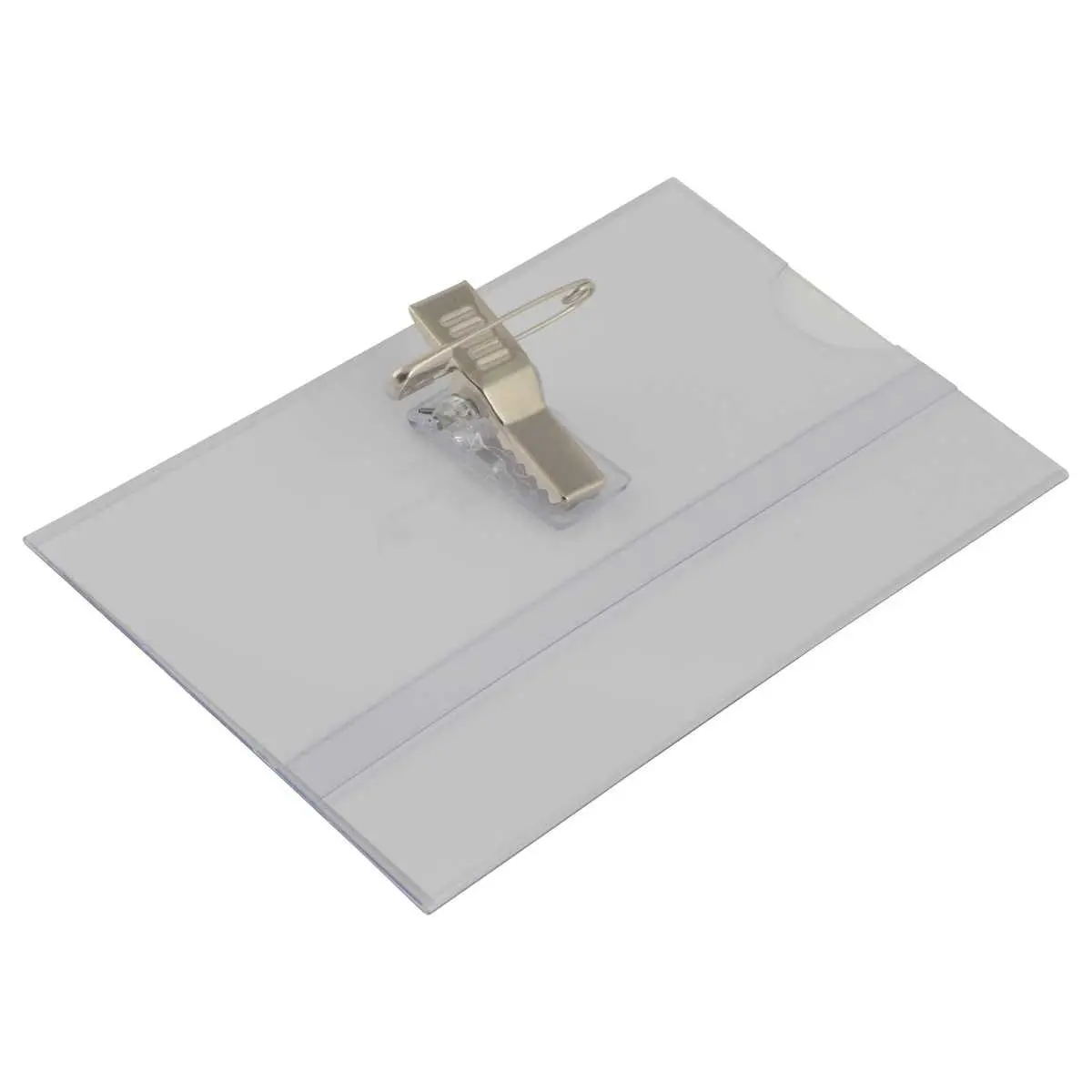 50 Badges met CombiKlem PROGRESS - voor badges 5,6 x 9,2 cm