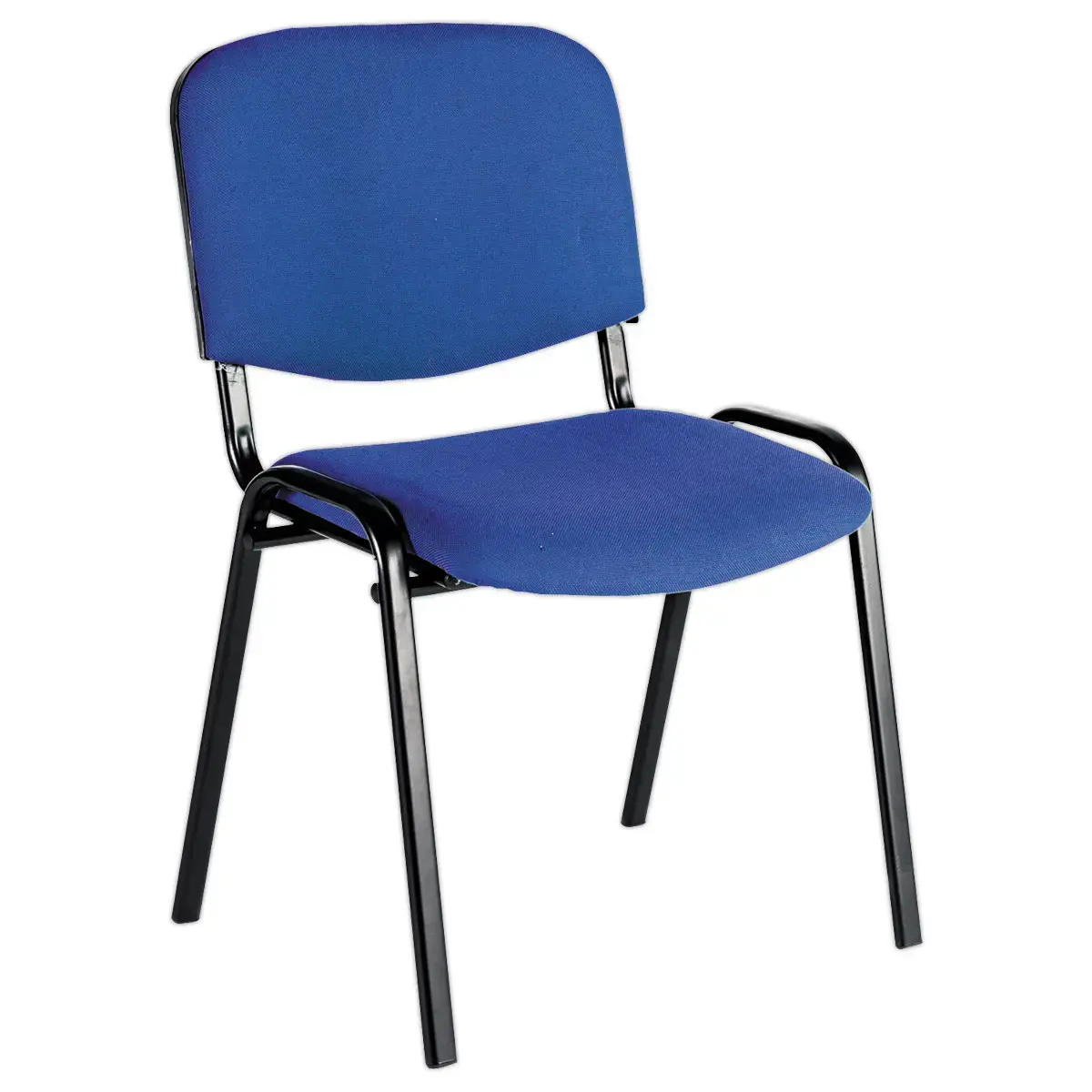 Iso-stoel - blauwe stof 