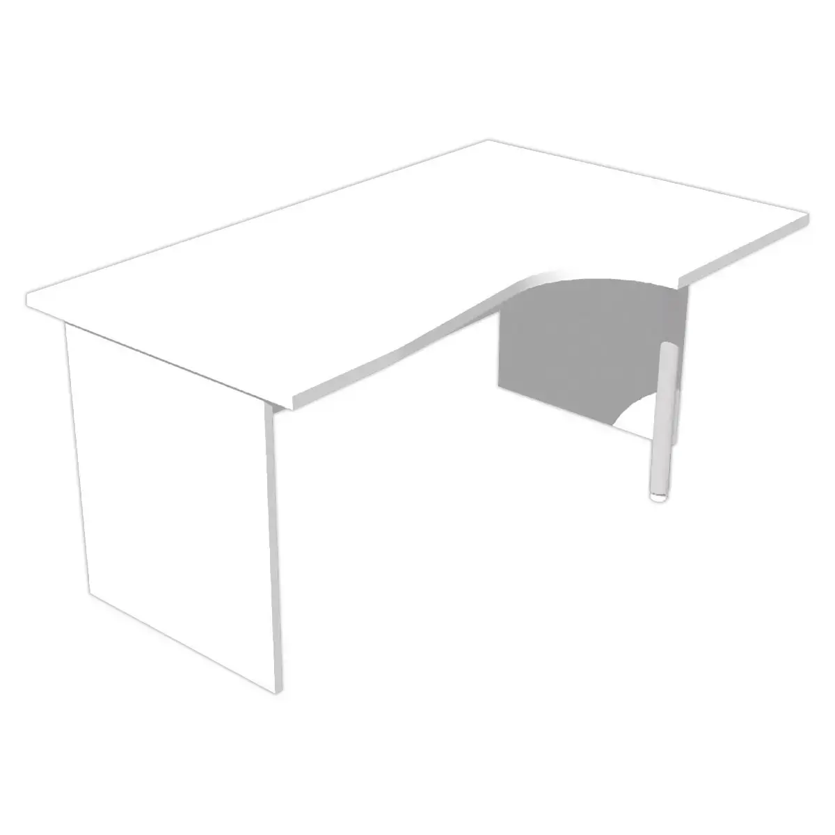 Bureau ROME compact D paneel 160 