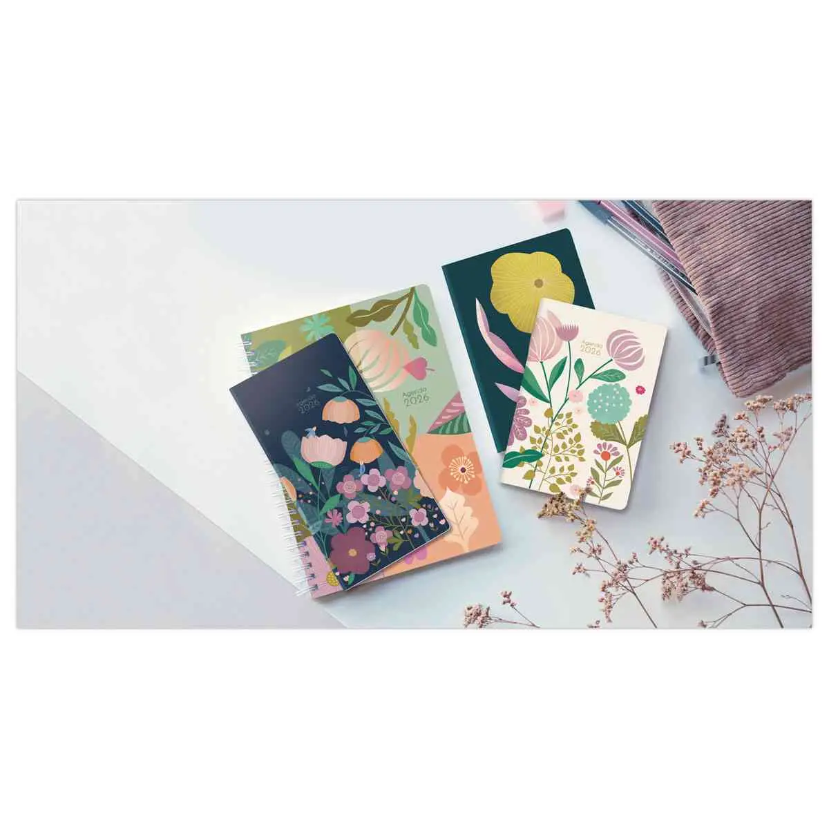 Maandkalender op plaat 27,5 cm x 30,5 cm EASYCAL - Mini labo 