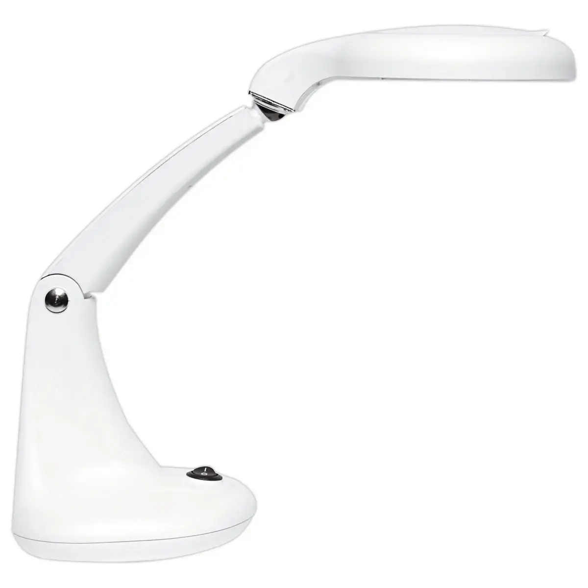 Bureau lamp met loep UNILUX - Wit 