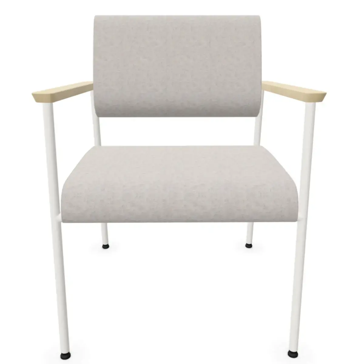 Beige ontvangstfauteuil