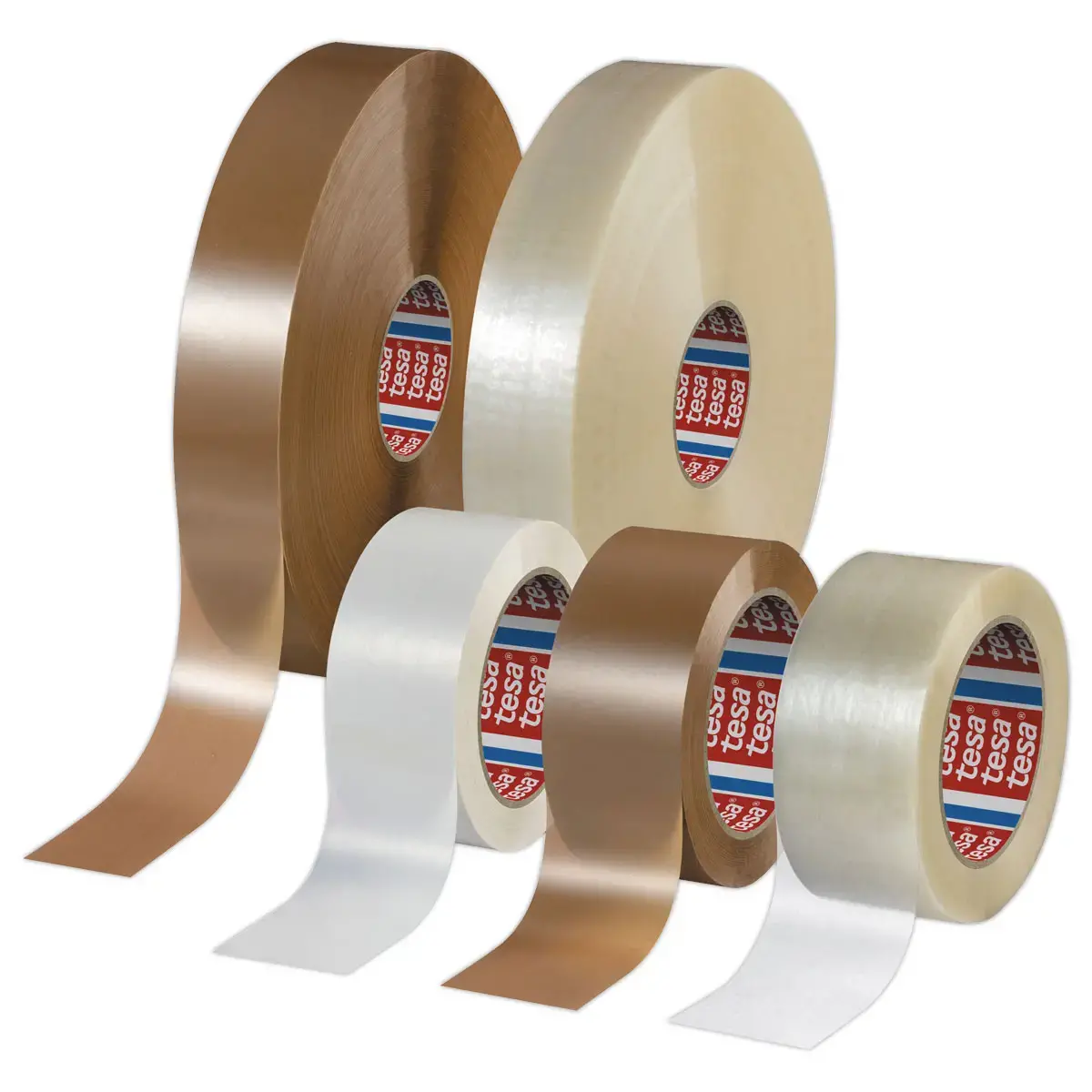 6 Recycled white PET packaging adhesive