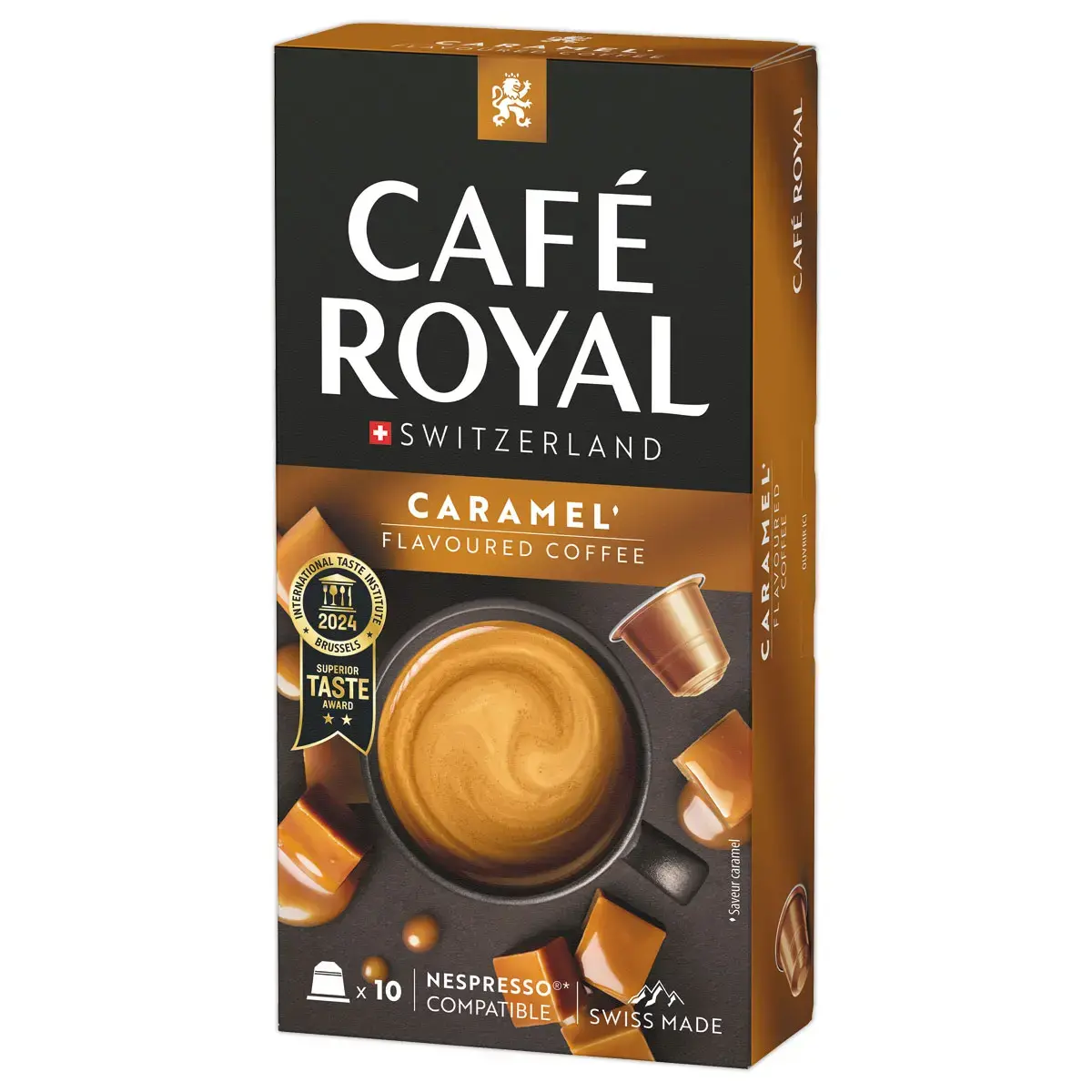 10 koffiecapsules CAFE ROYAL Caramel