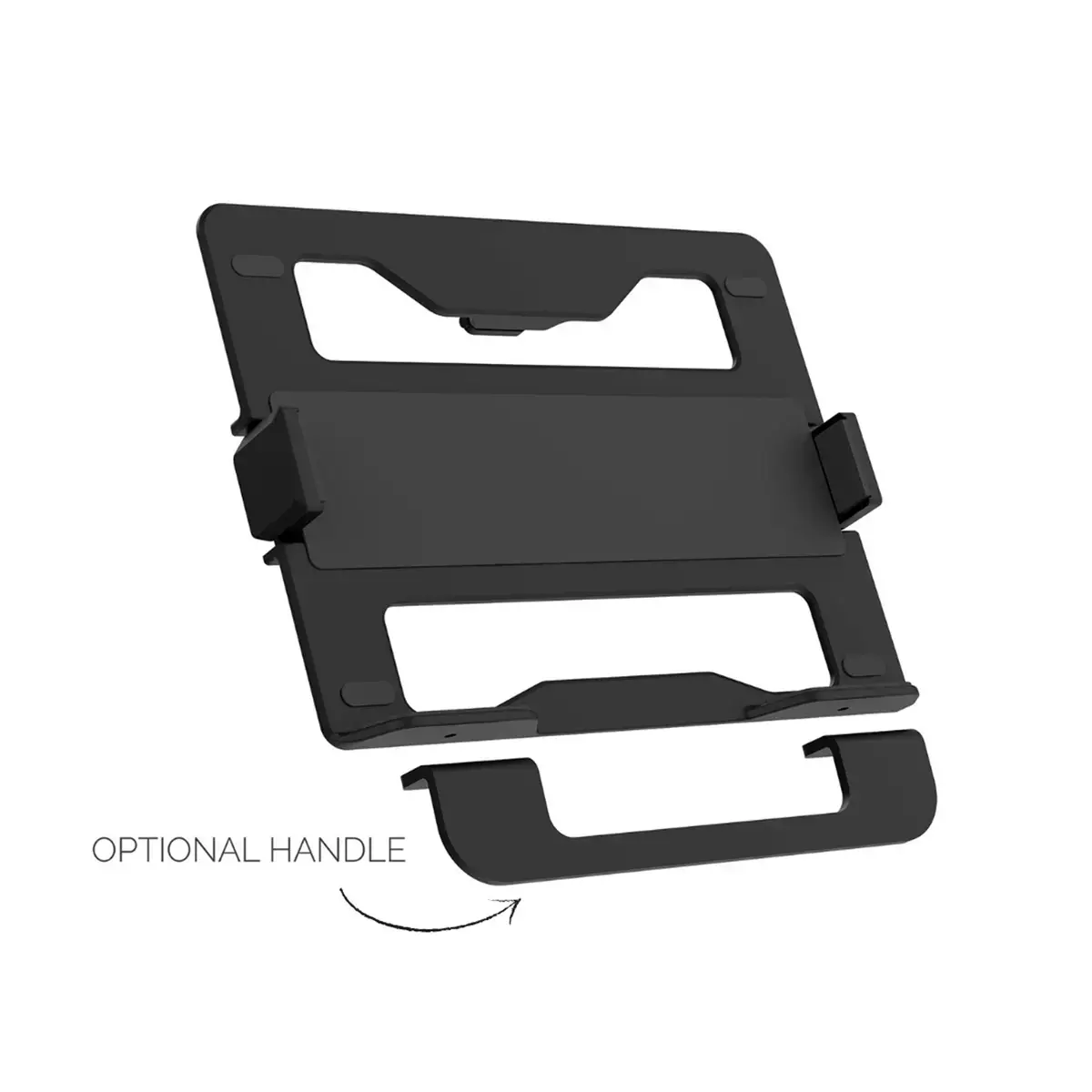 Laptopstandaard voor Tallo-arm - zwart