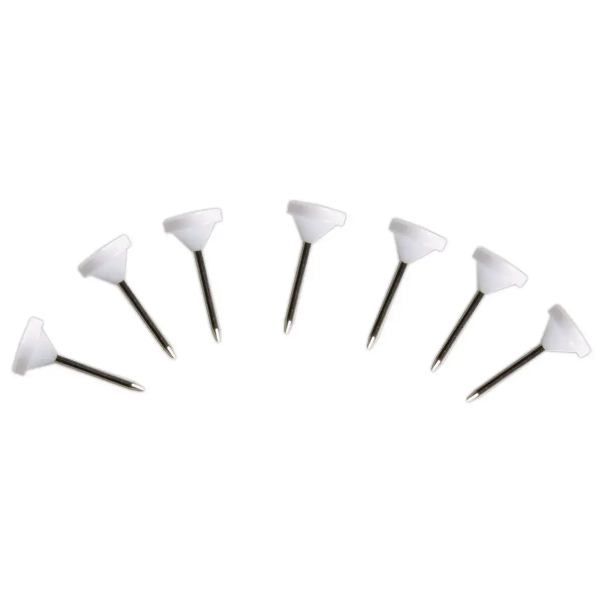 100  100 signalisatie push-pins - Wit 