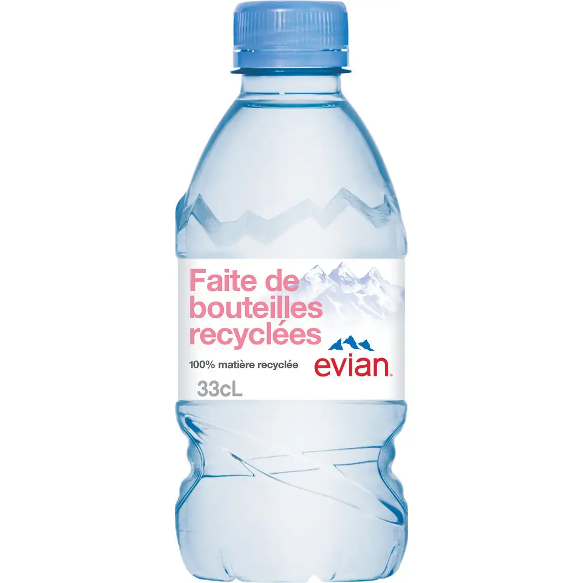24 flessen water van 33 cl - EVIAN 