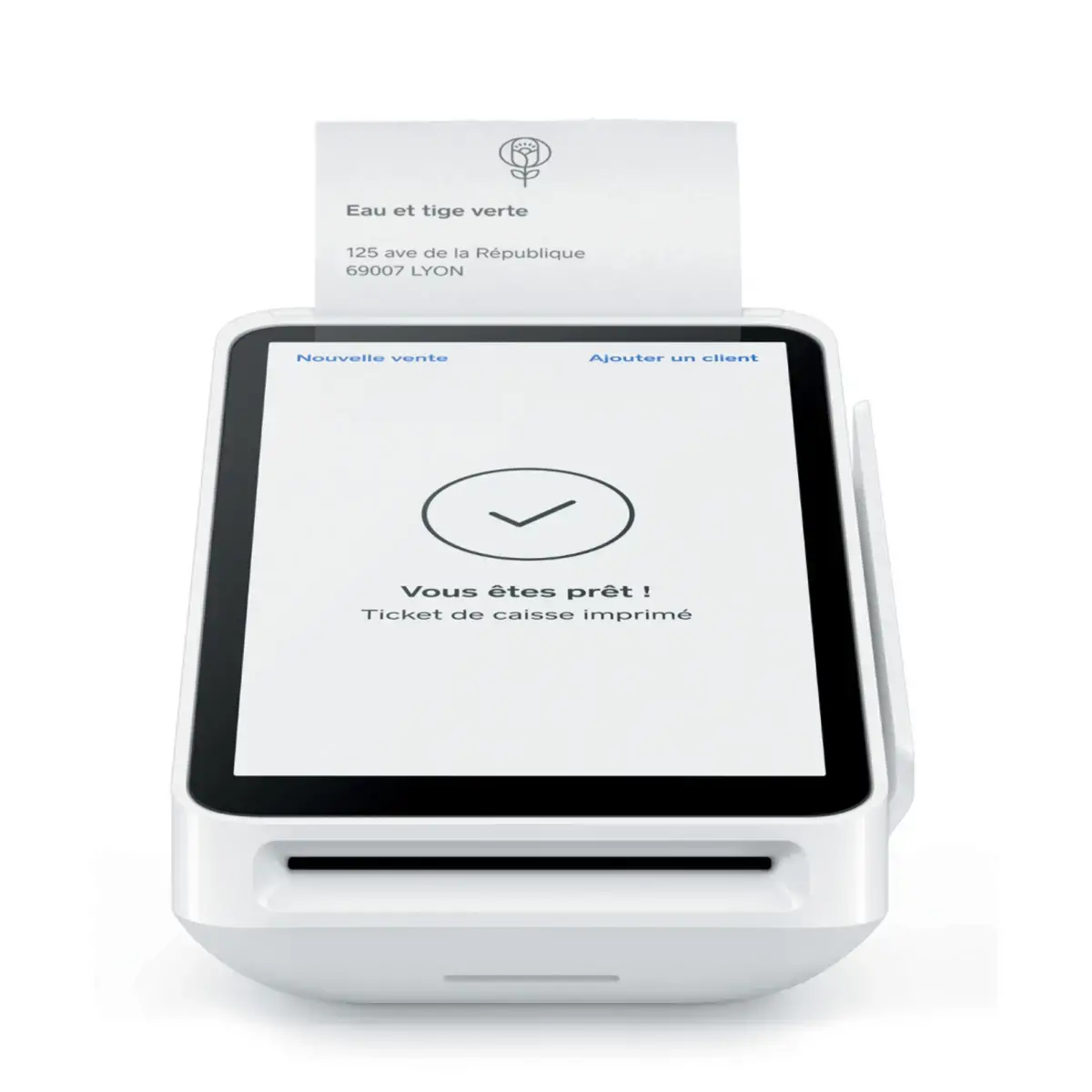 Slimme betaalterminal - Wit