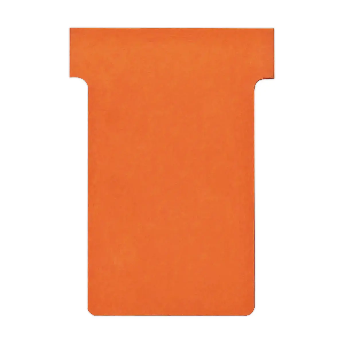 100  T-fiches voor planning - Maat 1,5 - Oranje - NOBO 