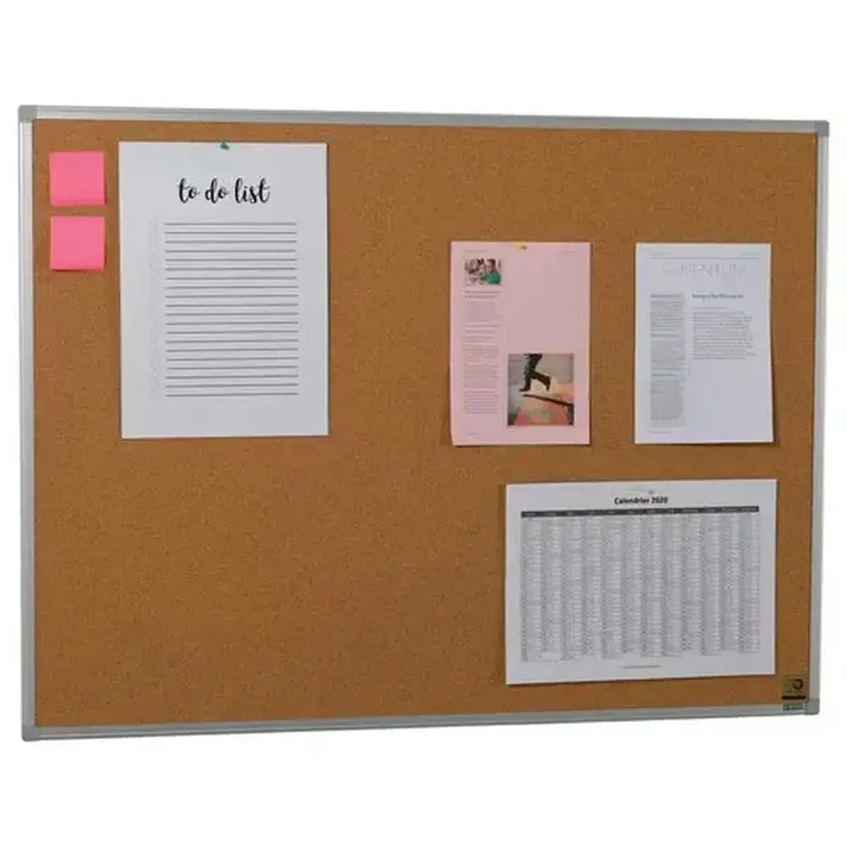 Kurkbord - BI-OFFICE - 90 x 120 cm 
