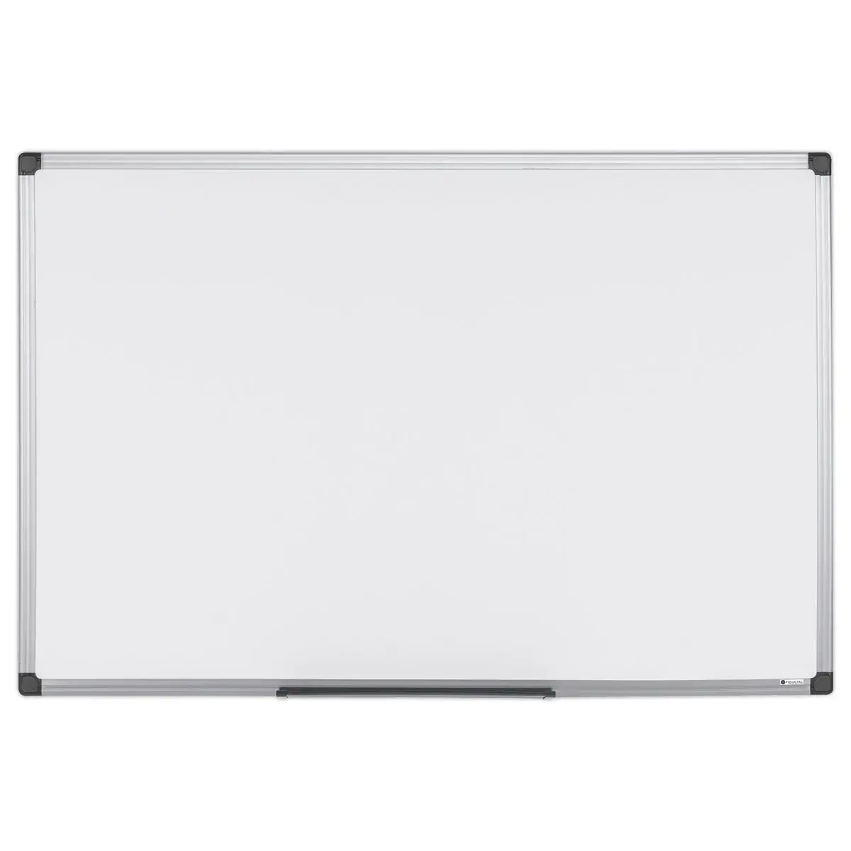 Wit gelakt bord met pvc kader - 60 x 90 cm