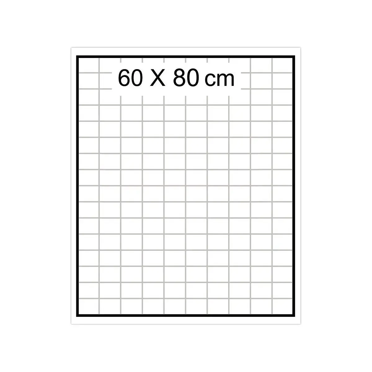 Rol van 25 elektrostatische vellen Magic Chart - Vierkante versie - 60 x 80 cm - LEGAMASTER