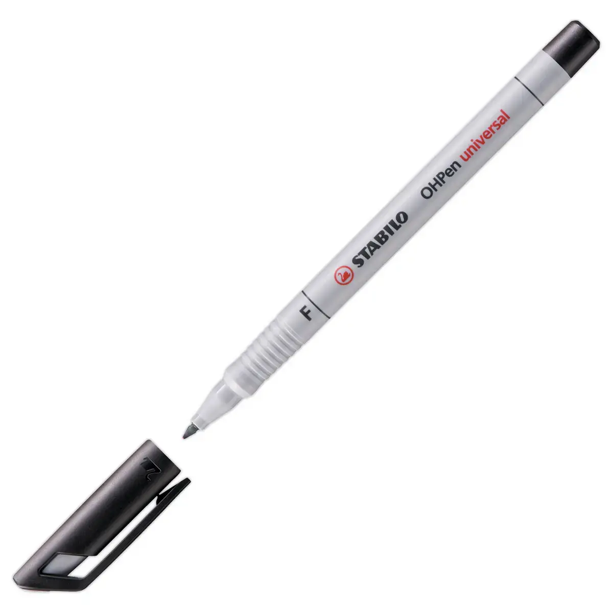 Oplosbare marker OHPen 0,7 mm - Zwart - STABILO