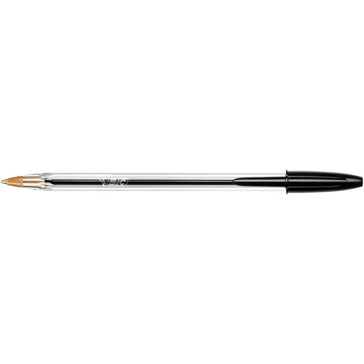 Balpen Cristal - Medium schrift - Zwart - BIC 