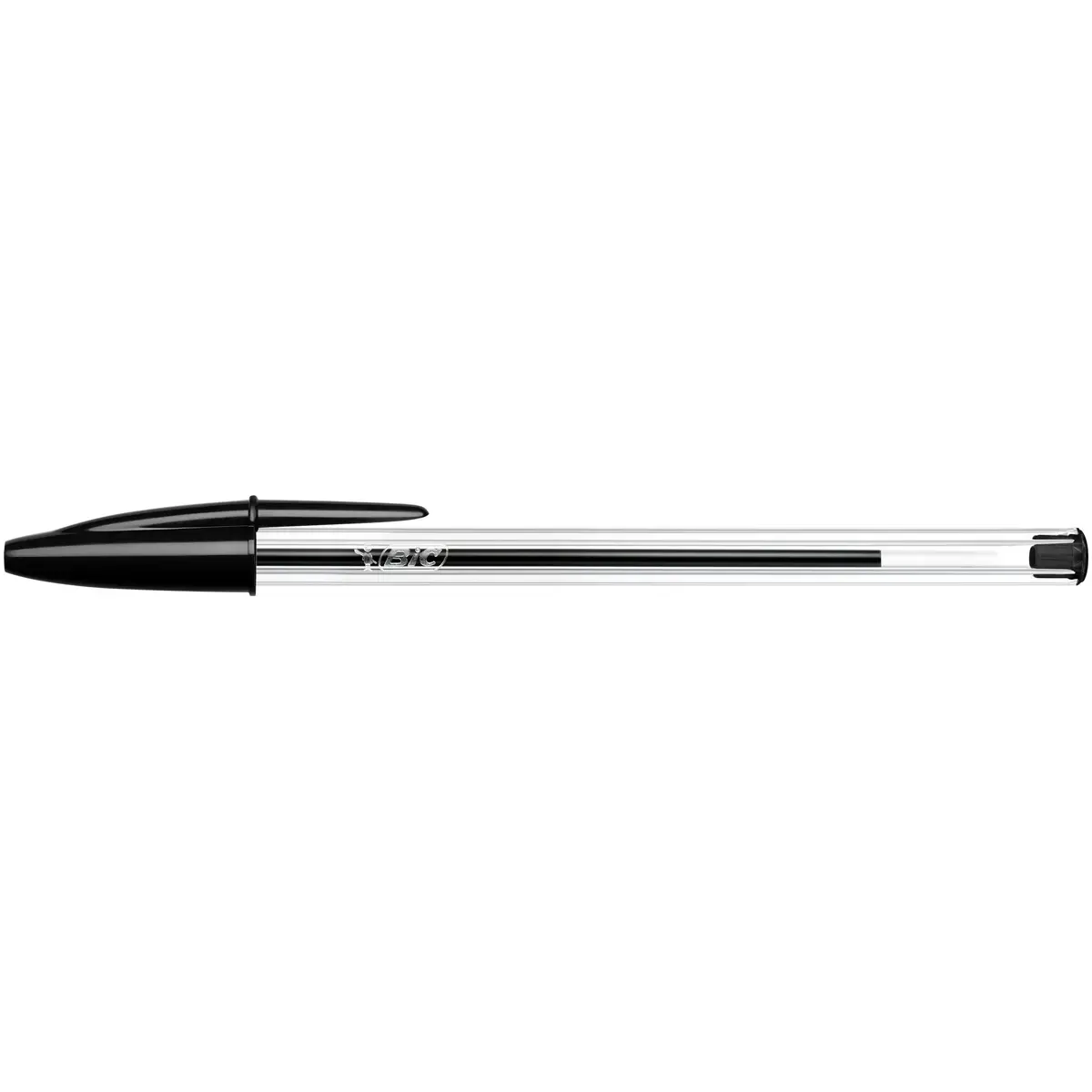 Balpen Cristal - Medium schrift - Zwart - BIC 