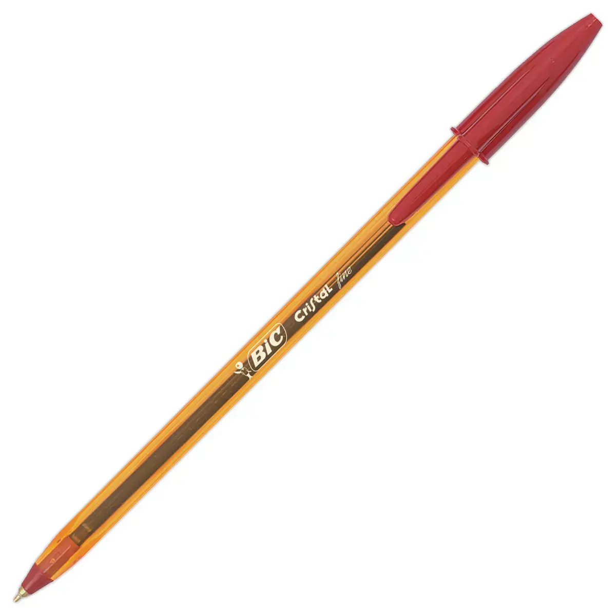 Balpen Cristal Fine - rood - BIC