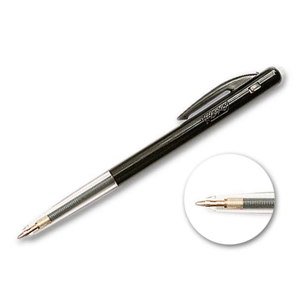 Intrekbare balpen BIC M 10 - fijn schrift
