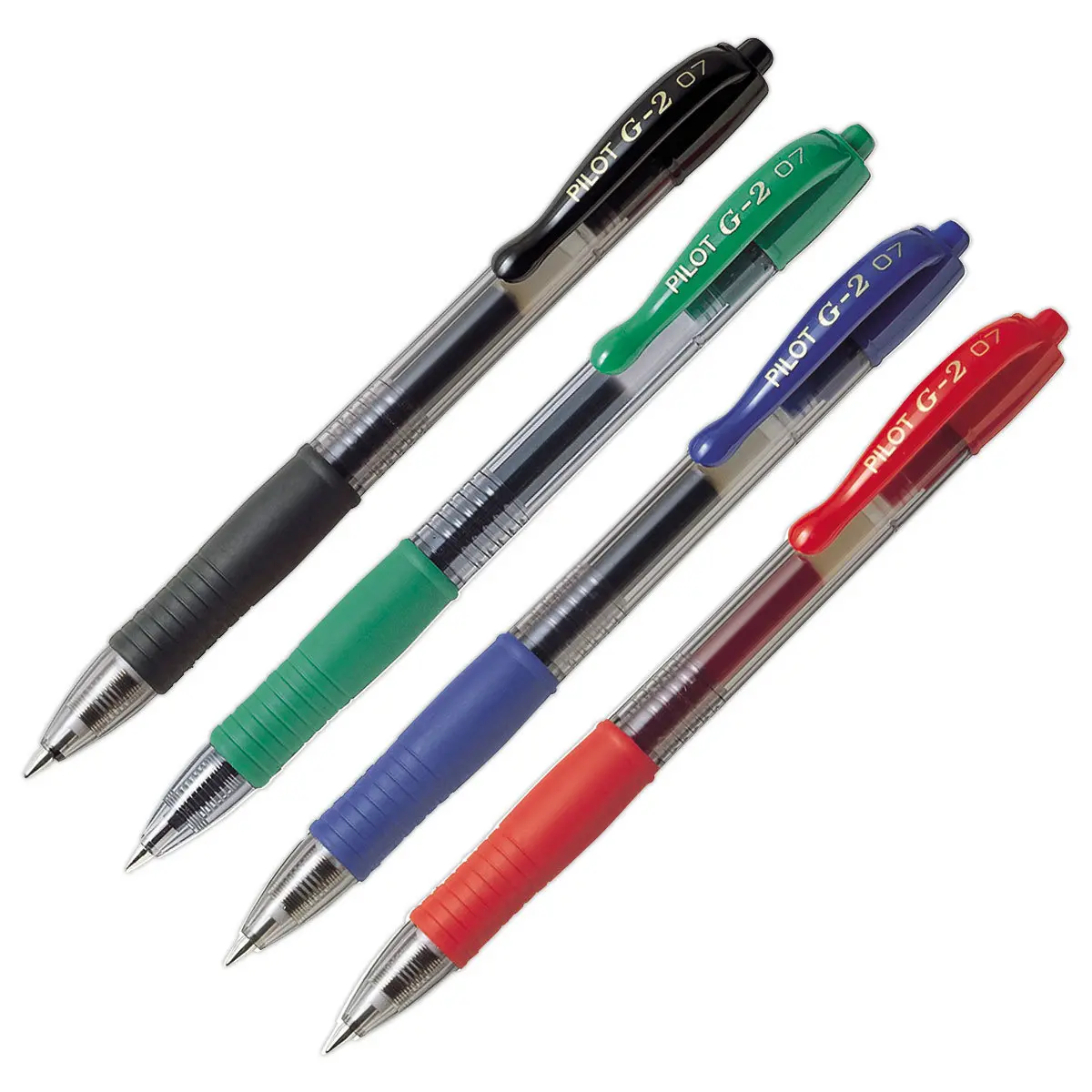 Intrekbare en navulbare gelpen G-2 PILOT - Zwart 