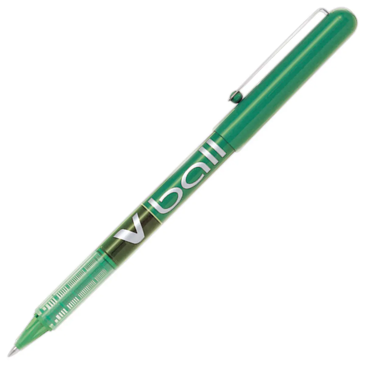 Rollerpen met metalen punt V Ball 05 PILOT - fijn schrift - Groen 
