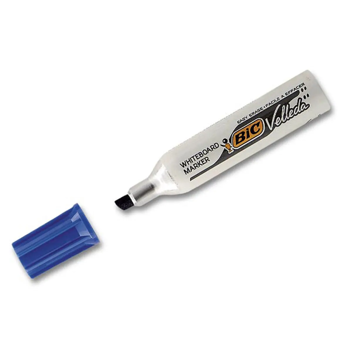 Droog uitwisbare marker Velleda 1781 beitelpunt - Blauw - BIC