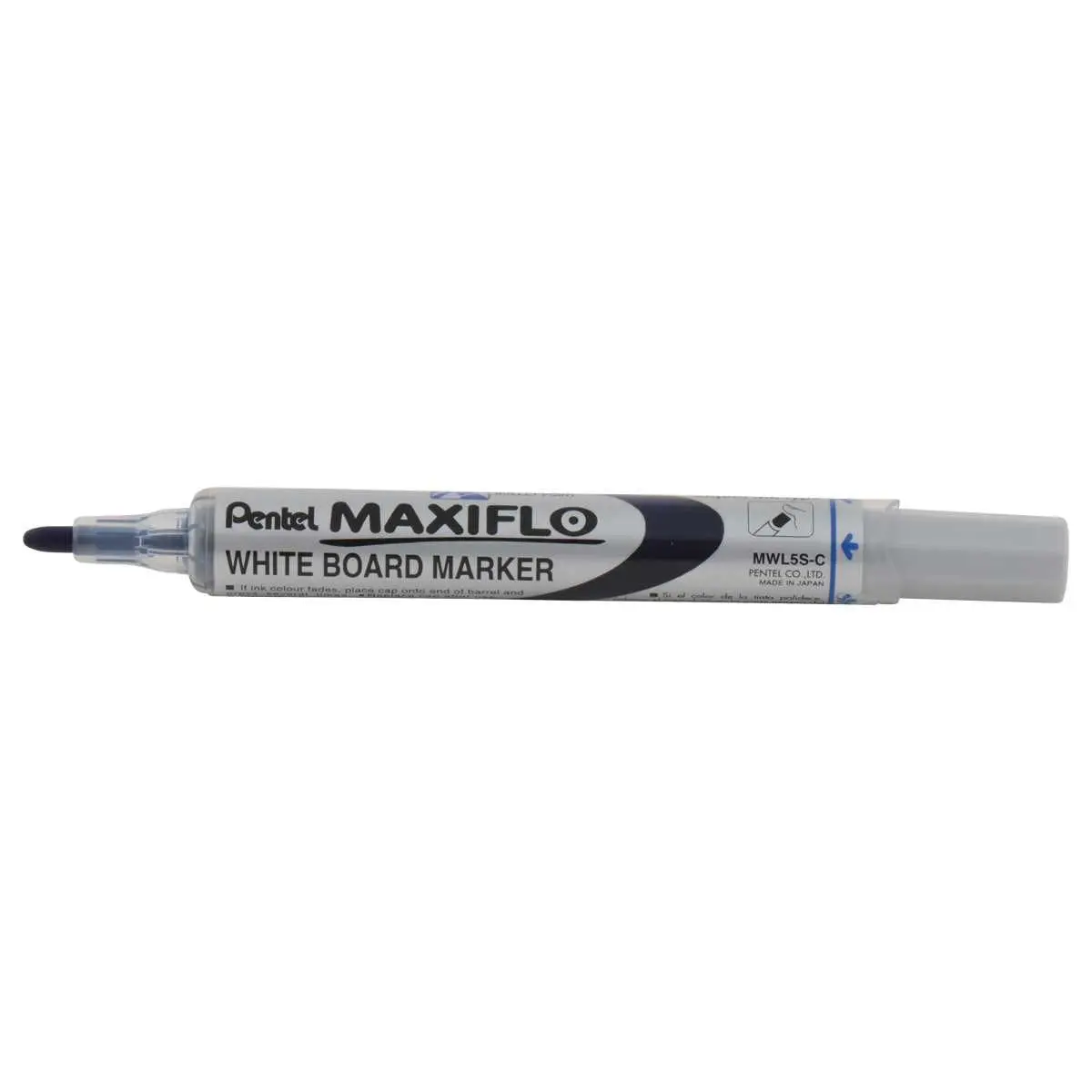 Droog uitwisbare marker Maxiflo met ronde punt - Blauw - PENTEL 