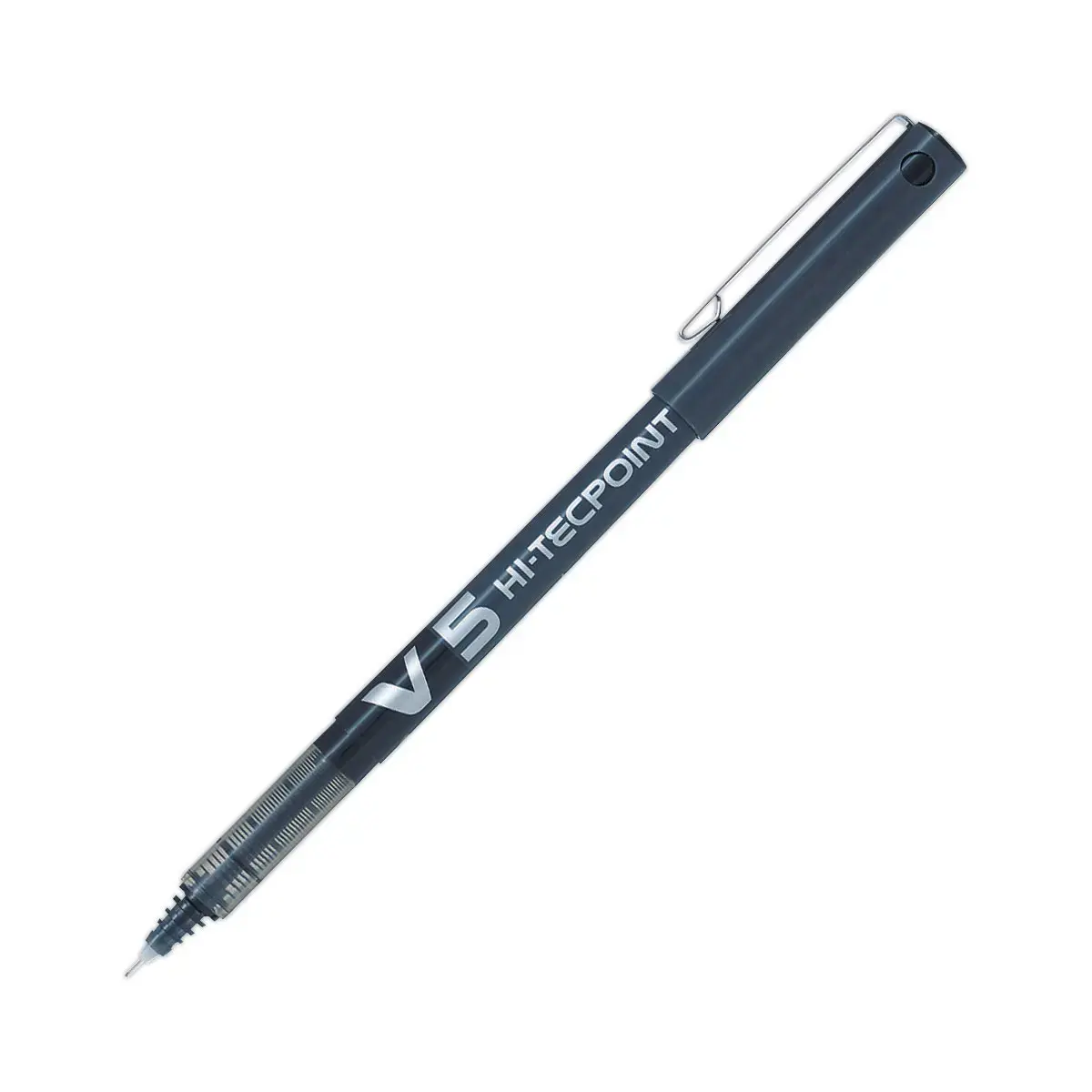 Rollerpen met naaldpunt V5 Hi-tecpoint - Fijn schrift - Zwart - PILOT