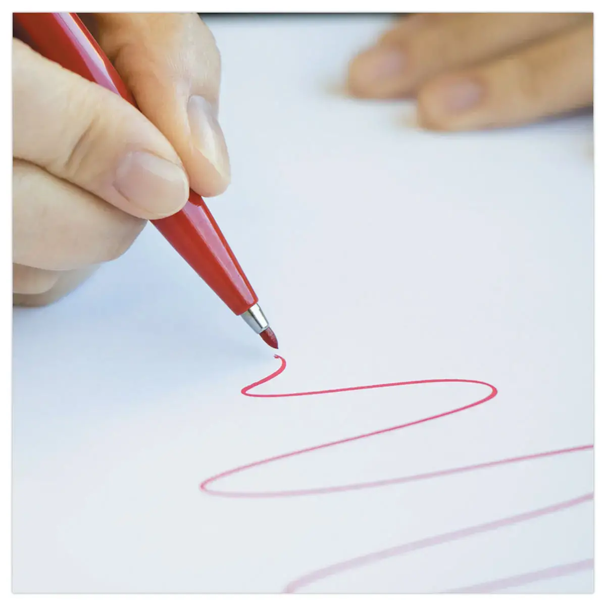 Sign Pen stift - Rood - PENTEL