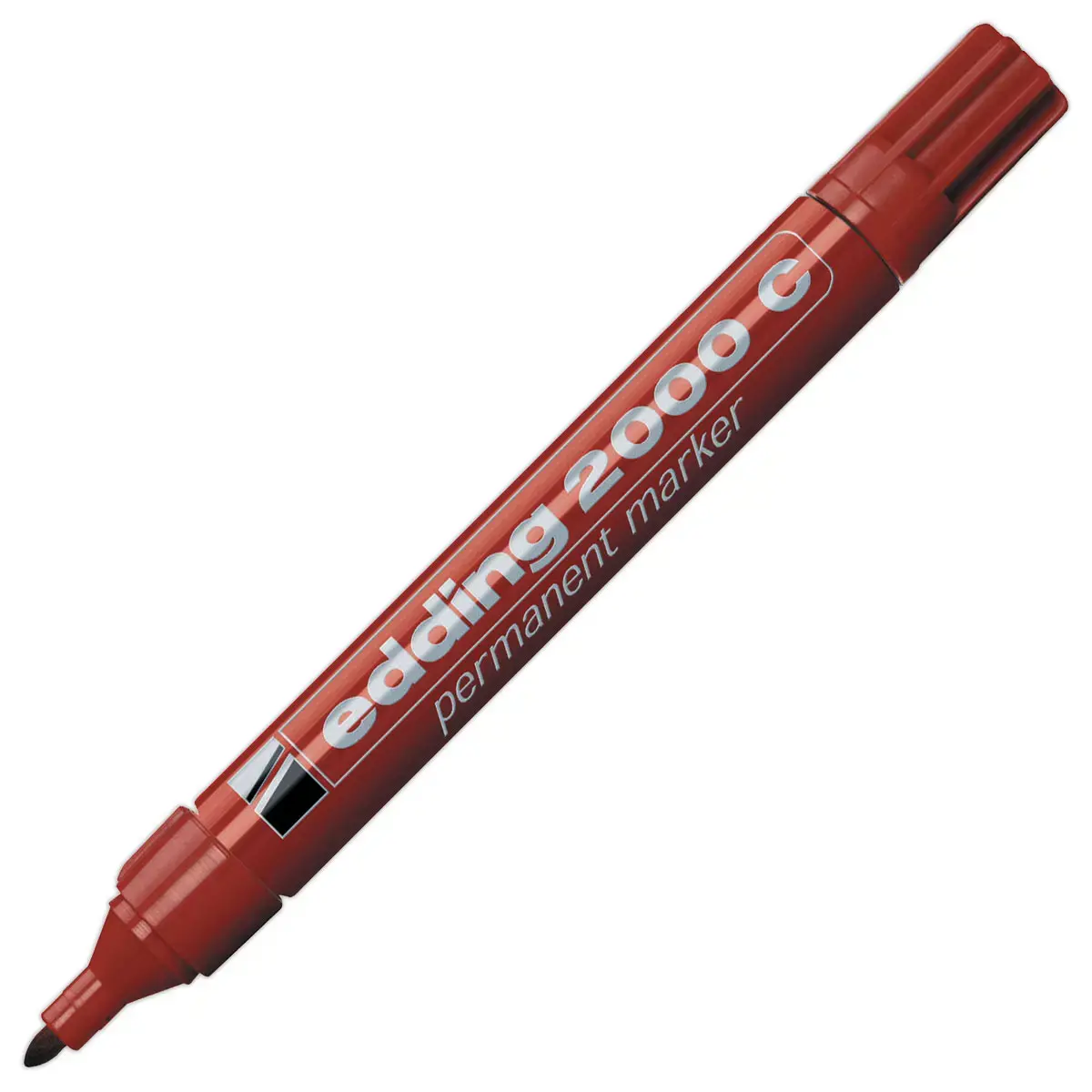 Permanent marker 2000 - Ronde punt - Rood - EDDING