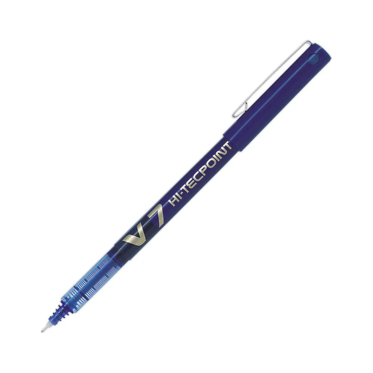 Rollerpen met naaldpunt Hi-Tecpoint V7 - Blauw - PILOT 