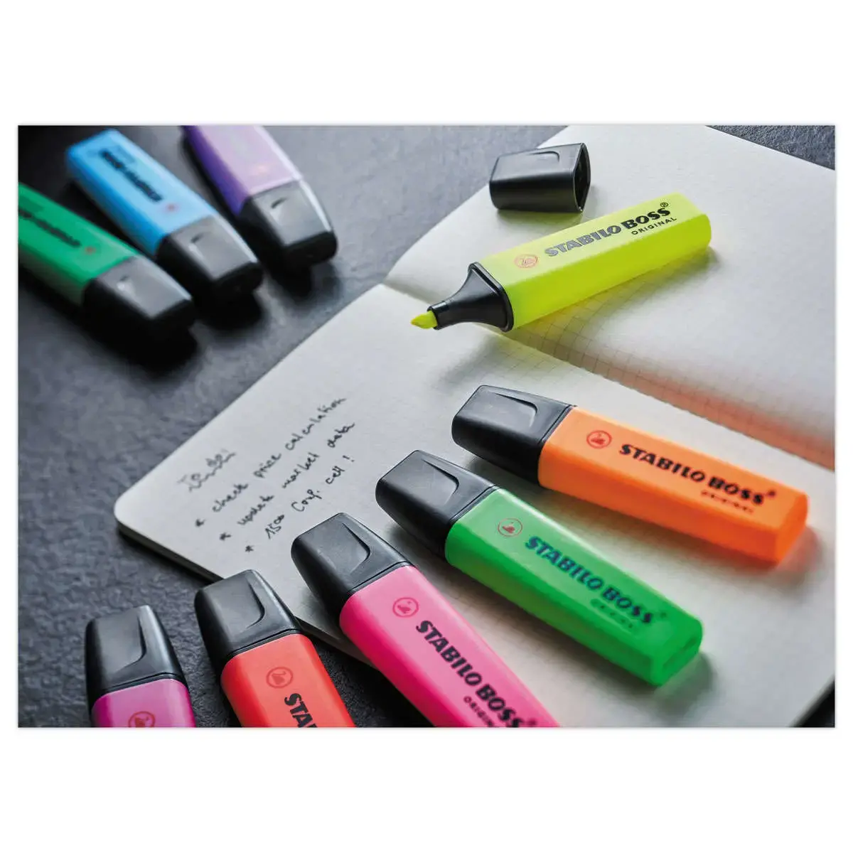 Markeerstift Boss Original - Blauw - STABILO