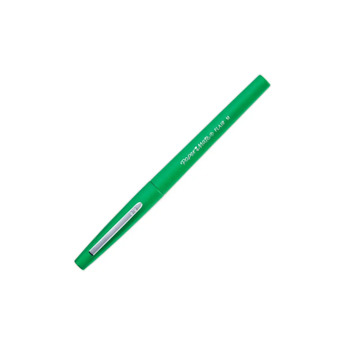 Viltstift met nylon punt Flair - Medium schrift - Groen - PAPERMATE 