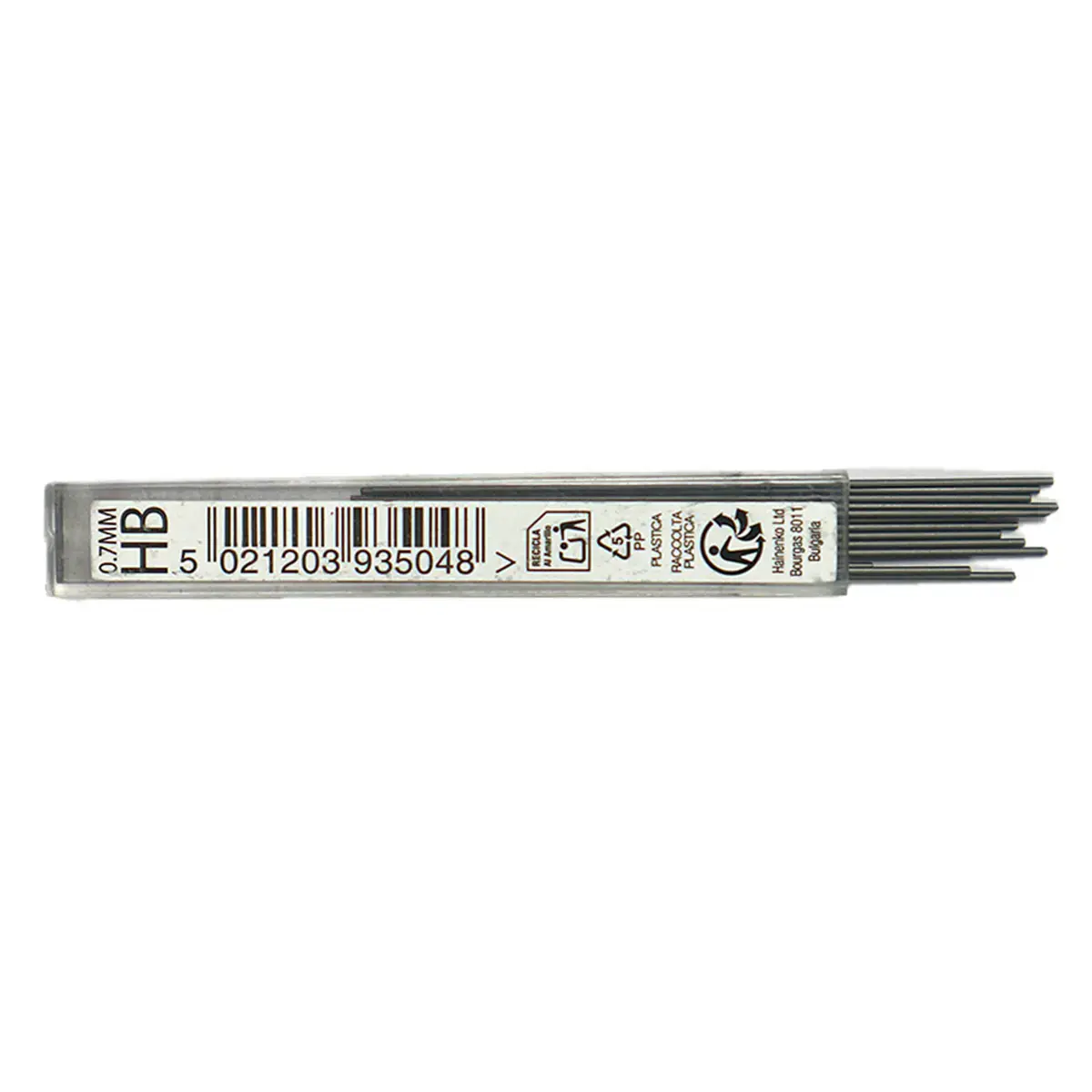 Etui 12 vullingen 0,7mm