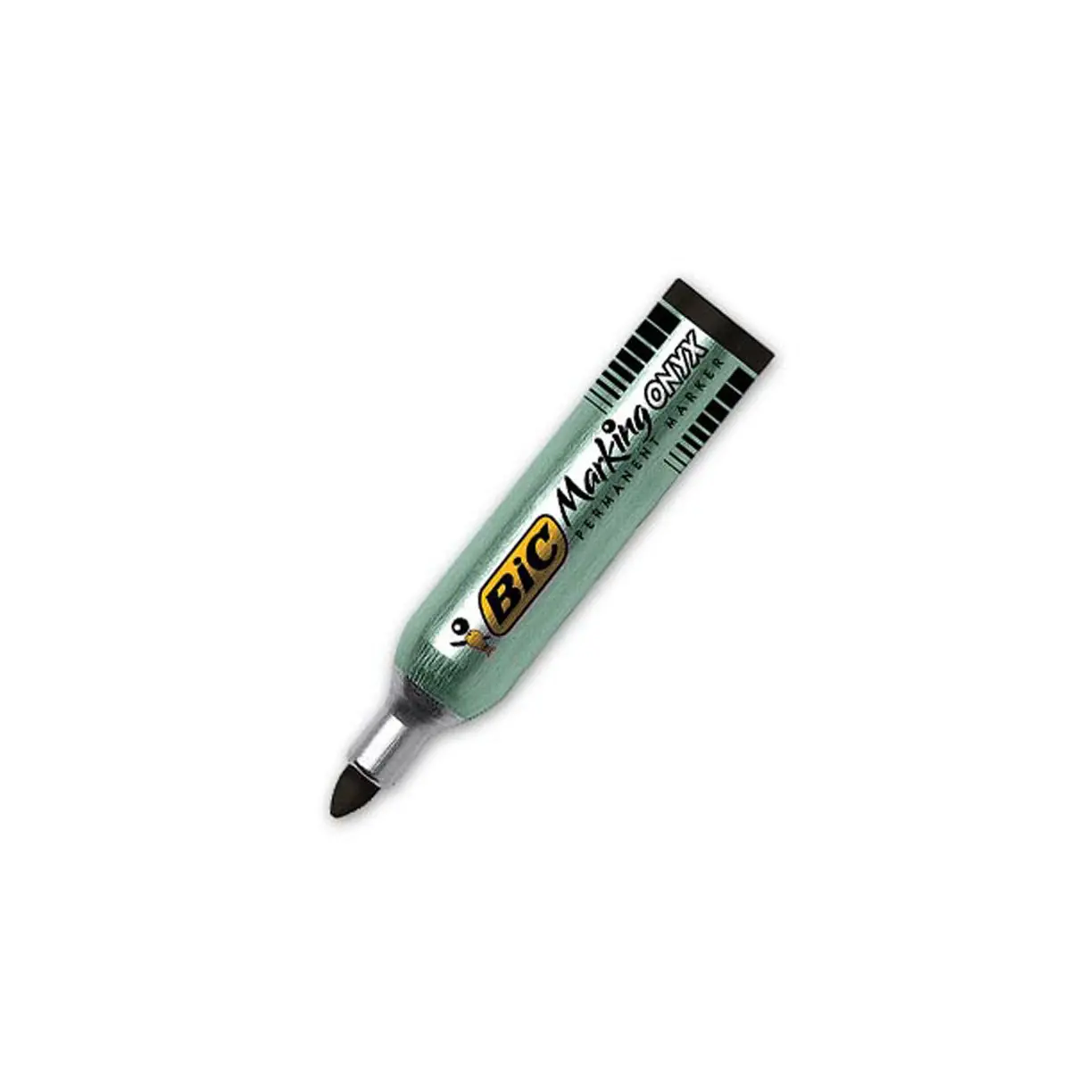 Mini permanent marker Onyx 1482 - Ronde punt - Zwart - BIC