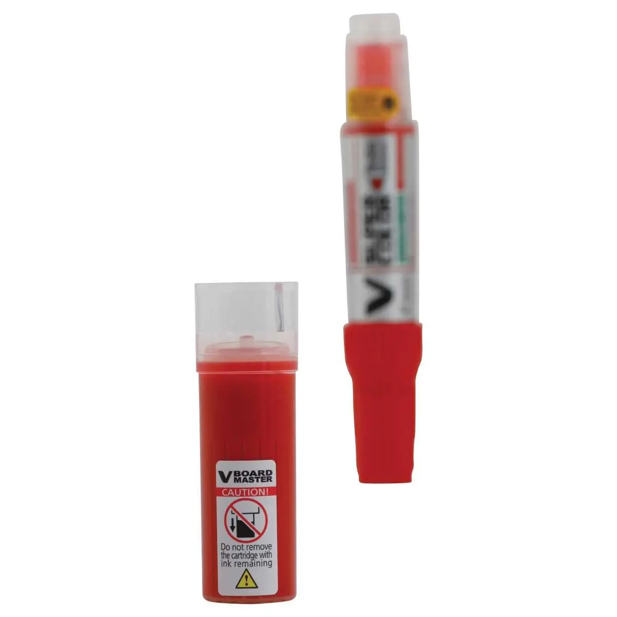 navulling PILOT voor V-Board Master droog uitwisbare marker - Rood